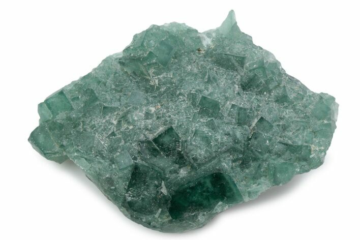 Green, Fluorescent, Cubic Fluorite Crystals - Madagascar #363392